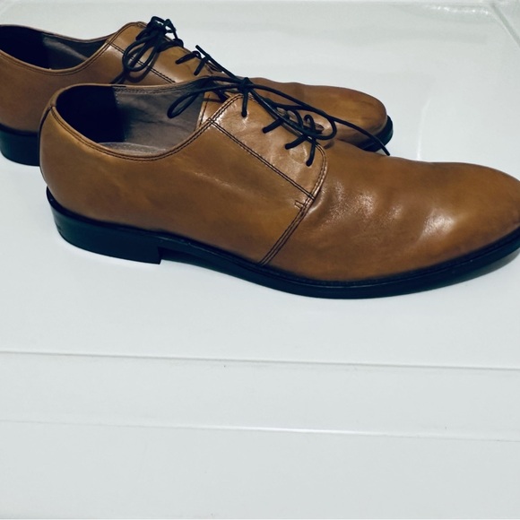 Banana Republic Italian Leather Oxford Ortholite Brown Lace Up, Men’s Size 11 - Picture 5 of 16